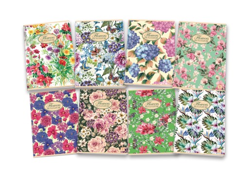 NOTEBOOK A5 42K LI PIGNA NATURE FLOWERS ECO 0208835C