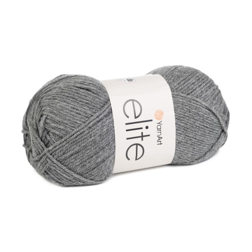 100g priadza 100% akryl YarnArt Elite sivá 29