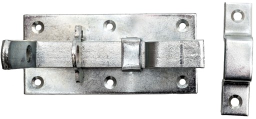 Dverová západka, západka visiaceho zámku, OHNUTÁ 130 mm