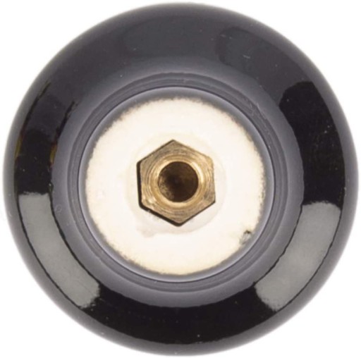 Nábytková kľučka Black Ceramic 40 mm