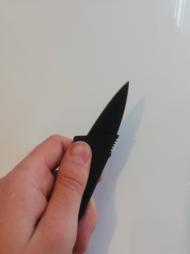 KNIFE Rozšíriteľná skladacia KREDITNÁ KARTA PREŽITIA