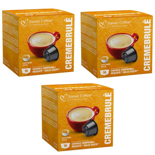 Kapsule pre Dolce Gusto Italian Coffee Creme Brulee 16 ks.