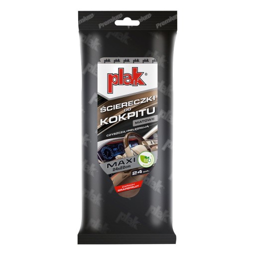 ATAS PLAK MAXI KOCKPIT MATNÉ Utierky 24 ks