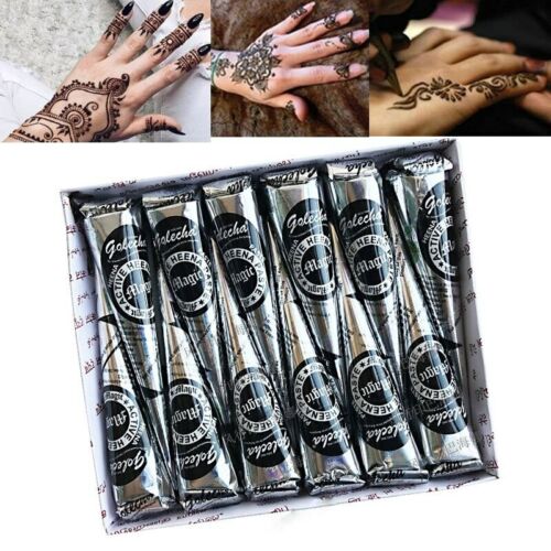 GOLECHA Henna Tattoo BLACK ACTIVE 25g BEZ PPD Originál