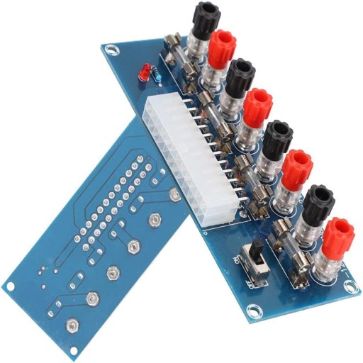 Počítačový napájací adaptér ATX modul XH-M229 s poistkami