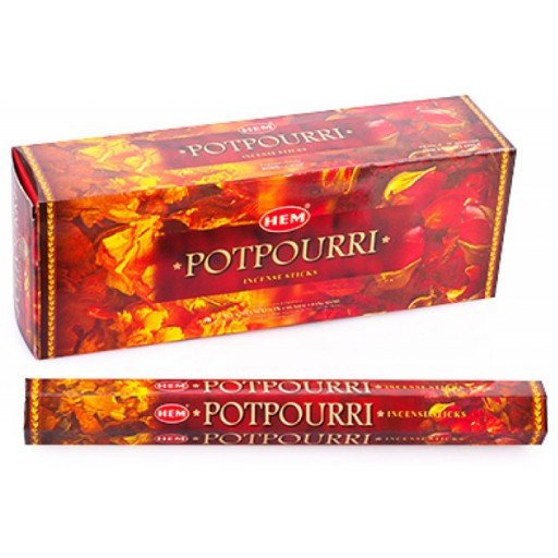 Indické vonné tyčinky Aroma Potpourri 20 kusov HEM