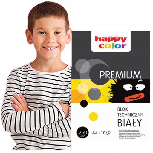 ŠKOLSKÝ BLOK TECHNICKÝ PAPIER A4 TVRDÝ PAPIER