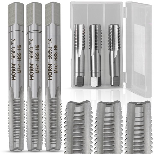 M7 HSS ZÁVIT M7x1,0 mm. SADA 3 KS