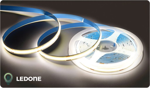 COB LED pás 12V 480 diód na meter Neon Neutral 1 meter LED linka