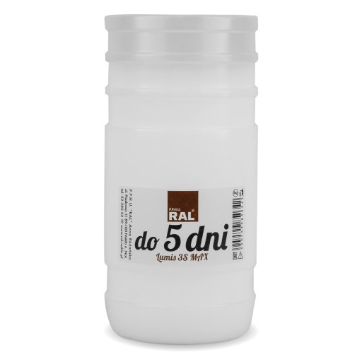 Vložka na sviečky 15,5 cm na 5 dní Lumis 3s MAX