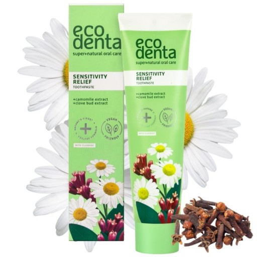 ECODENTA CHAMOMILE PASTA PRE CITLIVÉ ZUBY 100ml