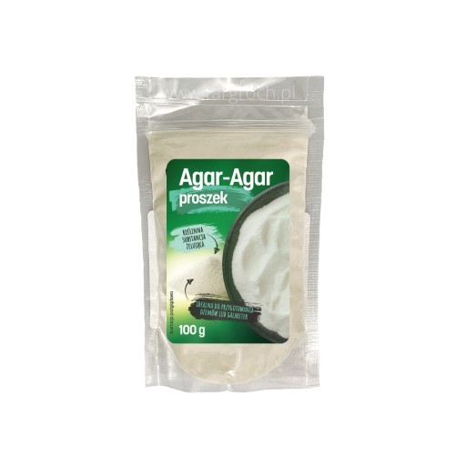 AGAR -AGAR Prírodná ŽELATÍNA 100 g HRACH