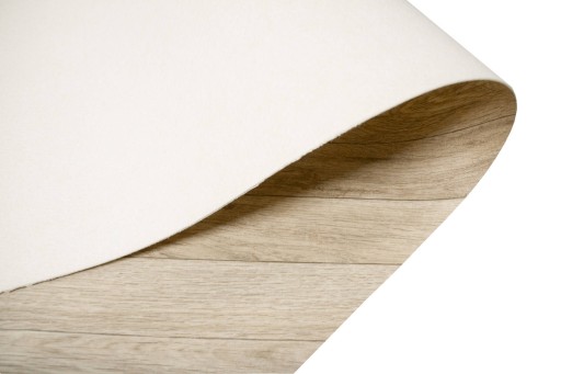 šírka 1 m TEXAS NOVINKA PVC KOBEREC AKO PRUHOVÉ DOSKY HERRINGBONE BÉŽOVÁ