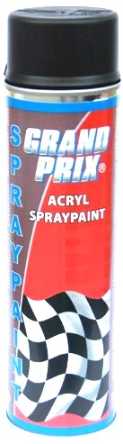 MOTIP Grand ACRYLIC lak MAT BLACK sprej 500