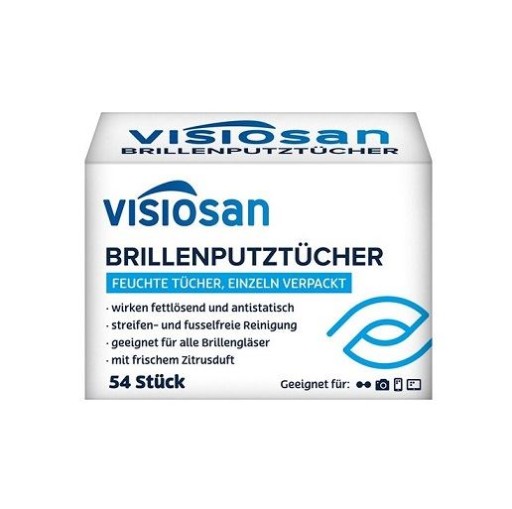 Visiosan Utierky na okuliare 54 kusov NEMECKO