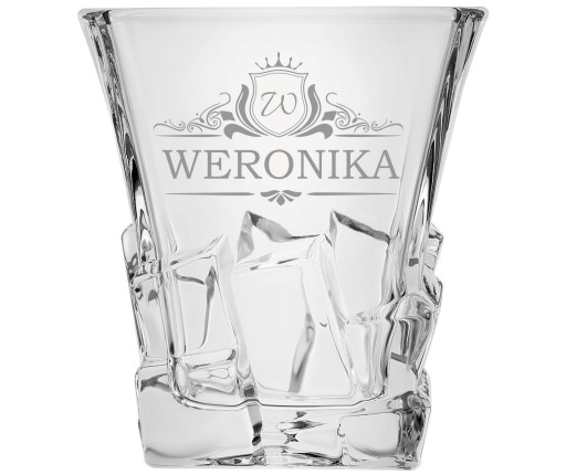 Sklenený darček k narodeninám 18 30 40 50 60 gravírovaný