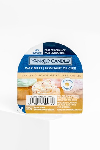 Vosk s vôňou Yankee Candle Vanilla Cupcake