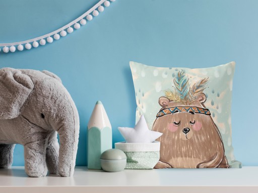 Obliečka na vankúš BEAR 45CM VEĽKÝ vankúš