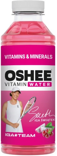 Oshee nesýtený nápoj vitamíny minerály hrozno a dráč 555ml x6