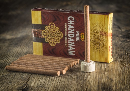 Vonné tyčinky Dhoop RAJ - Chandan