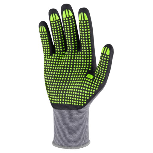 NITRILE FLEX DOTS NYLONOVÉ RUKAVICE VEĽ. 9 STALCO PERFECT S-76319