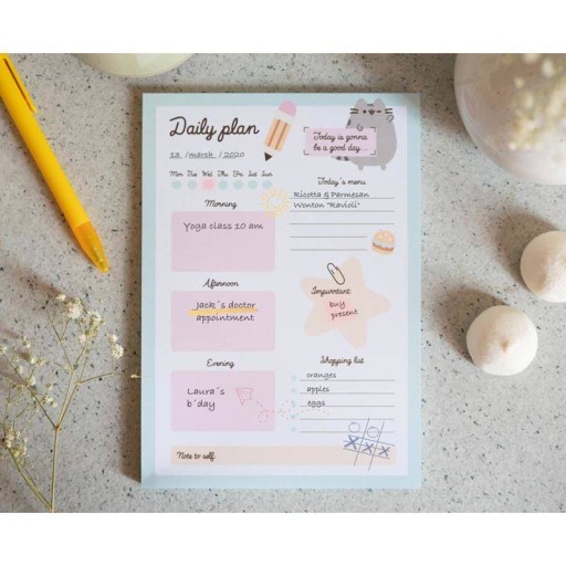 Pusheen - Denný plánovač z kolekcie Foodie
