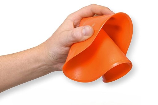 Tréningové kužele, hríbové taniere, sada 10ks, flexibilné PRO kužele
