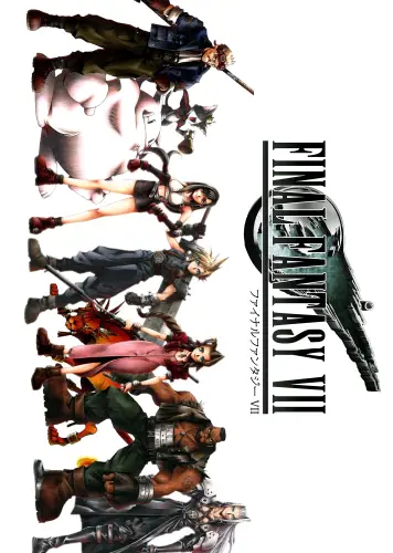 Plagát Anime Manga Final Fantasy VII ff7_067 A3