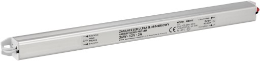 Ultra Slim 3A 36W 12V LED zdroj