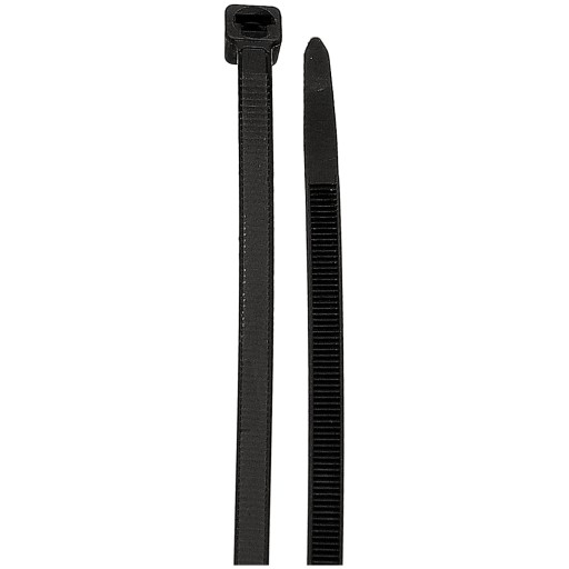 Sťahovacie pásky 4,6x500mm Čierna 100 ks