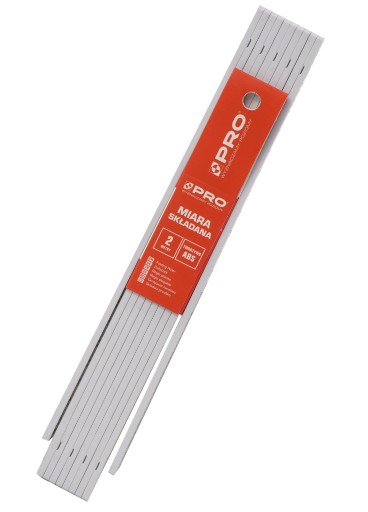 PRO SKLADACIE MEASURE 2M ABS PLASTIC INCH