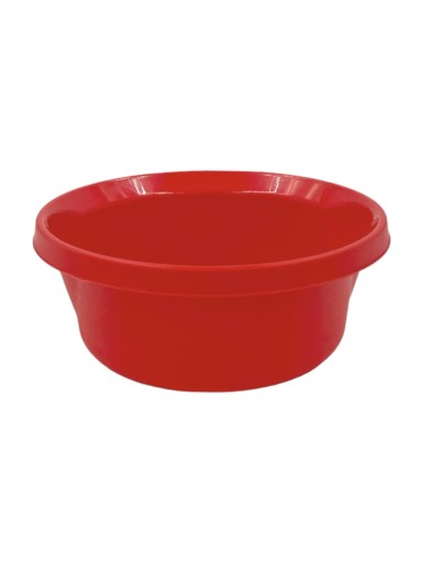 MISKA okrúhla PLASTOVÁ 2 LITRE 22CM 1314 ČER