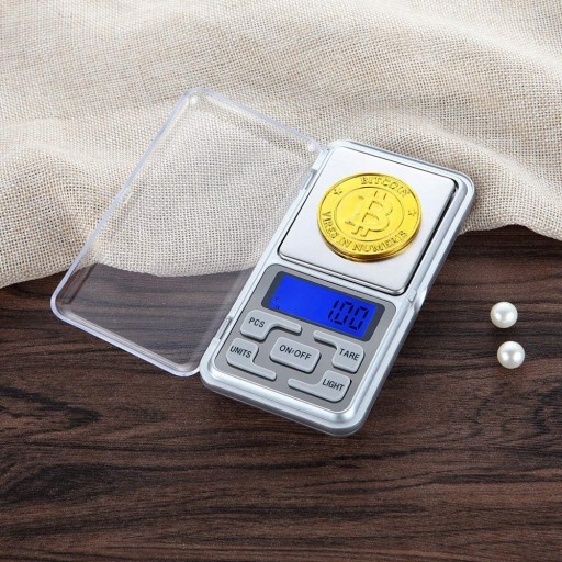 PRESNÁ VÁHA NA ELEKTRONICKÉ ŠPERKY 0,01g / 200g LCD + SÚPRAVA BATÉRIÍ
