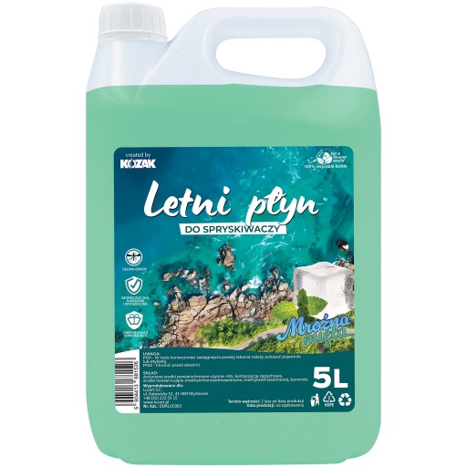 LETNÁ TEVA DO OSTREKOVAČA 5L ODSTRAŇUJE HMYZ EFEKTÍVNE - MÄTA