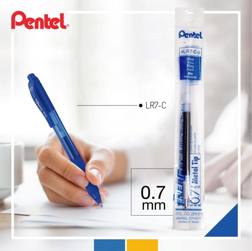 Vložka LR7 C Pentel Energel 0,7 modrá pre BL107