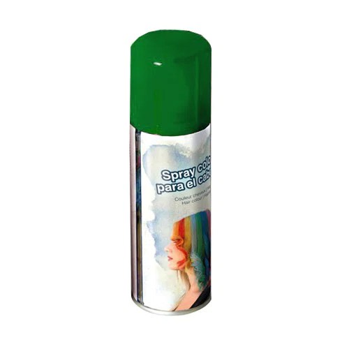 Zmývateľná farba na vlasy zelená 125 ml