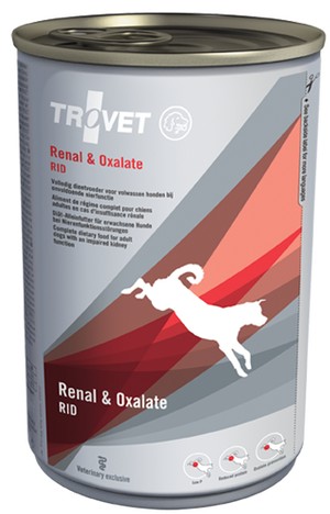 TROVET RID Renal & Oxalát pre psov 400g