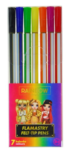Popisovače 7 farieb Rainbow High Astra