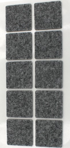 STAROSTLIVOSŤ O PODLAHU samolepiace plsti 40 x 40 mm ŠEDÁ