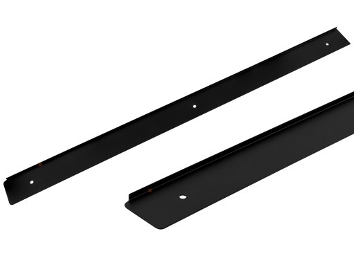 PÁS KUCHYŇSKEJ DOSKY, BOČNÝ, ĽAVÝ, L-600 NA DESKU 38mm, ČIERNA