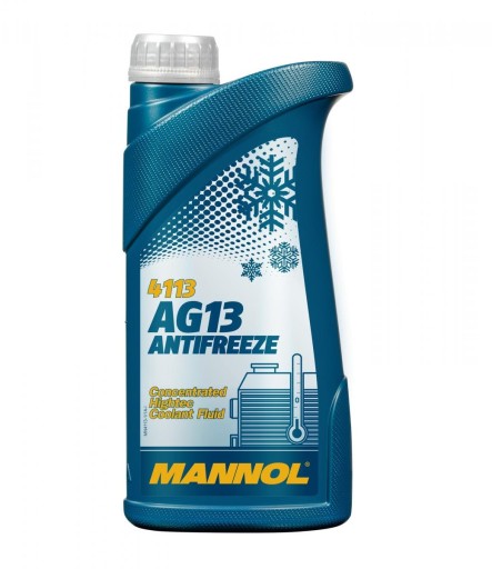 MANNOL AG13 1L. ZELENÝ KONCENTRÁT CHLADIACEJ KVAPALINY