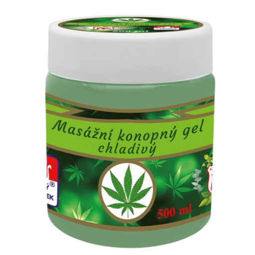 Chladivá konopná masť proti bolesti 500 ml