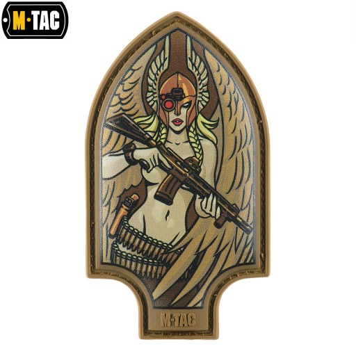 NÁŠIVKA NA VELCRO VALKYRIE SPEAR M-TAC NÁŠAŤ NA MORÁLKY PVC TLAČENÝ COYOTE