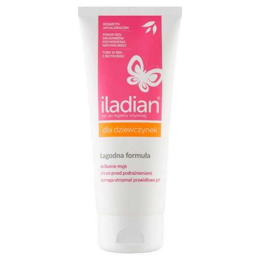 Iladian pre intímnu hygienu pre dievčatá 150 ml