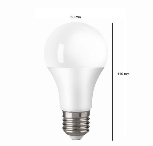 Nízkonapäťová LED žiarovka 9W 12/24/48V AC/DC E27 6500K Pre Camper Suterén