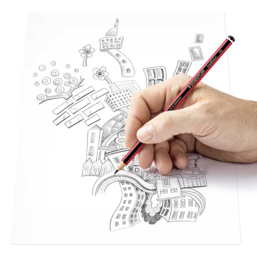 Šesťhranná ceruzka 3B Staedtler Tradition