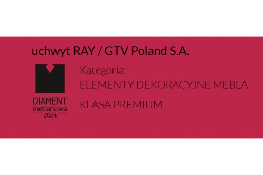 RAY 128mm zlatá brúsená nábytková úchytka GTV