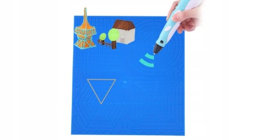 SILIKÓNOVÁ PODLOŽKA PRE ŠABLÓNY 3D PERÁ PRE PREKRÝVANIE FORMULÁRA PRE 3D TLAČIAREŇ