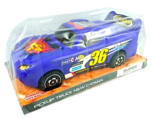 FAREBNÝ MODEL ŠPORTOVÉHO AUTA 24CM AUTO