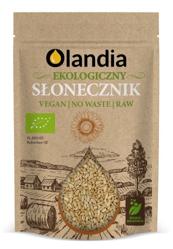 Bio lúpané slnečnicové semiačka 200g Olandia